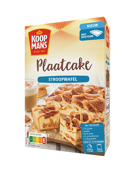 Plaatcake Stroopwafel