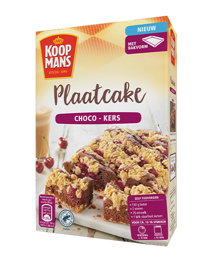 Plaatcake Choco-Kers
