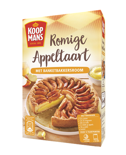 Romige Appeltaart