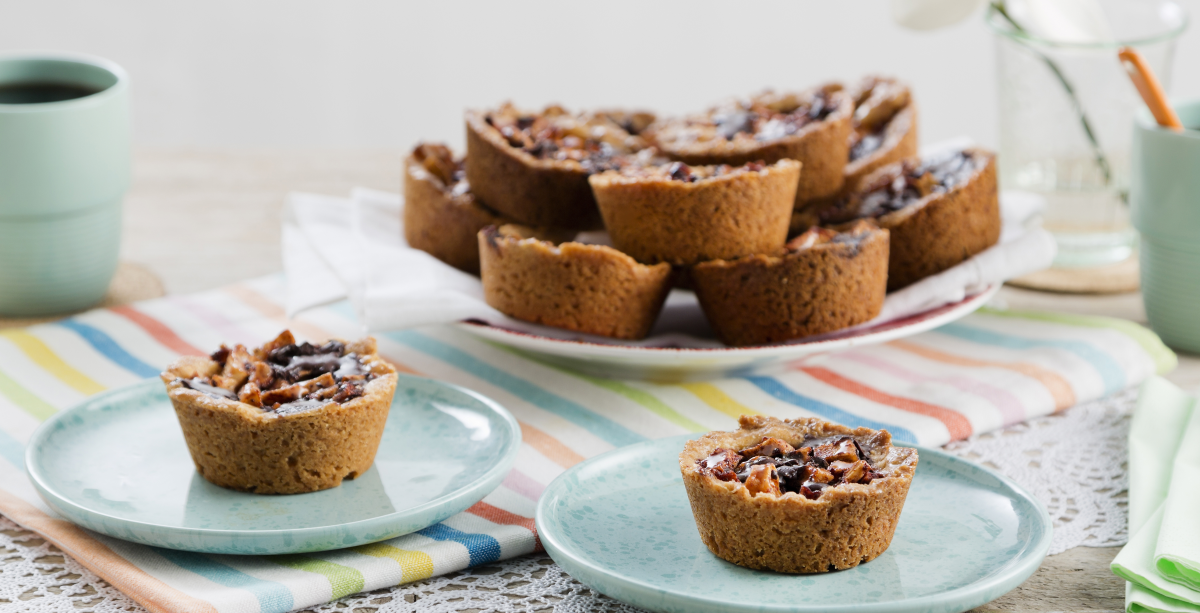 Muffin appeltaartjes met chocolade