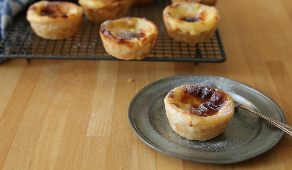 Portugese taartjes (Pastéis de Belém) van Hadewych