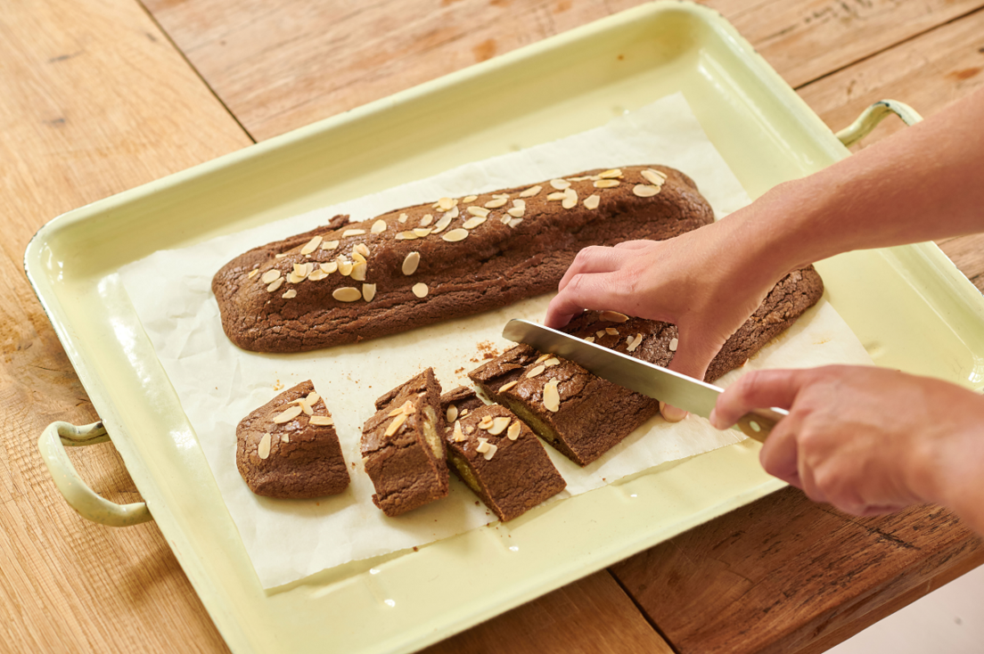 Speculaasstaaf met amandelspijs