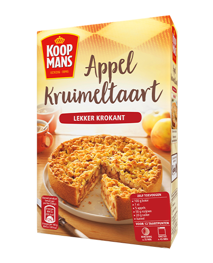 Appelkruimeltaart