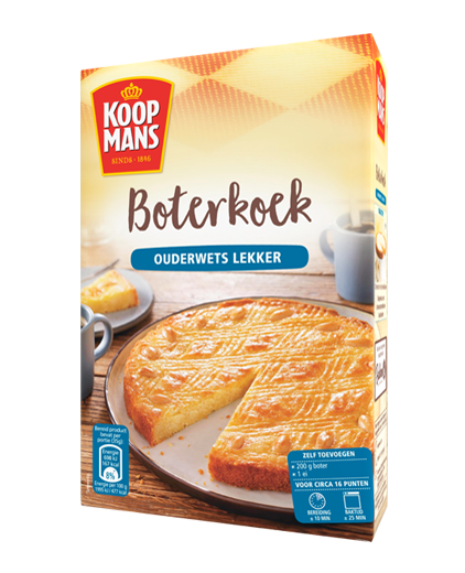 zuurstof Federaal Reorganiseren Recept: Boterkoek - Koopmans.com