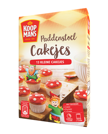 Paddenstoel Cakejes